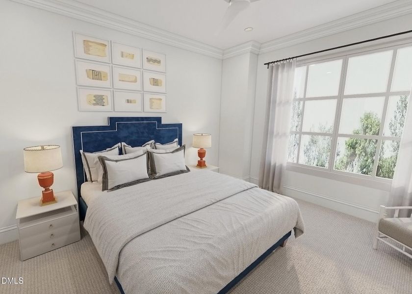 Azalea-bedroom-orange-lamps-2