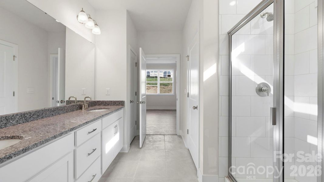 Furnished interior view inside a new home in Tap Root Farms, Hendersonville (Image 5).