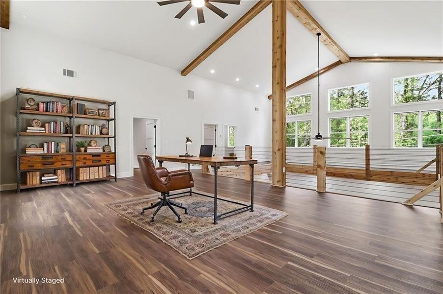 Furnished interior view inside a new home in , Acworth (Image 52).