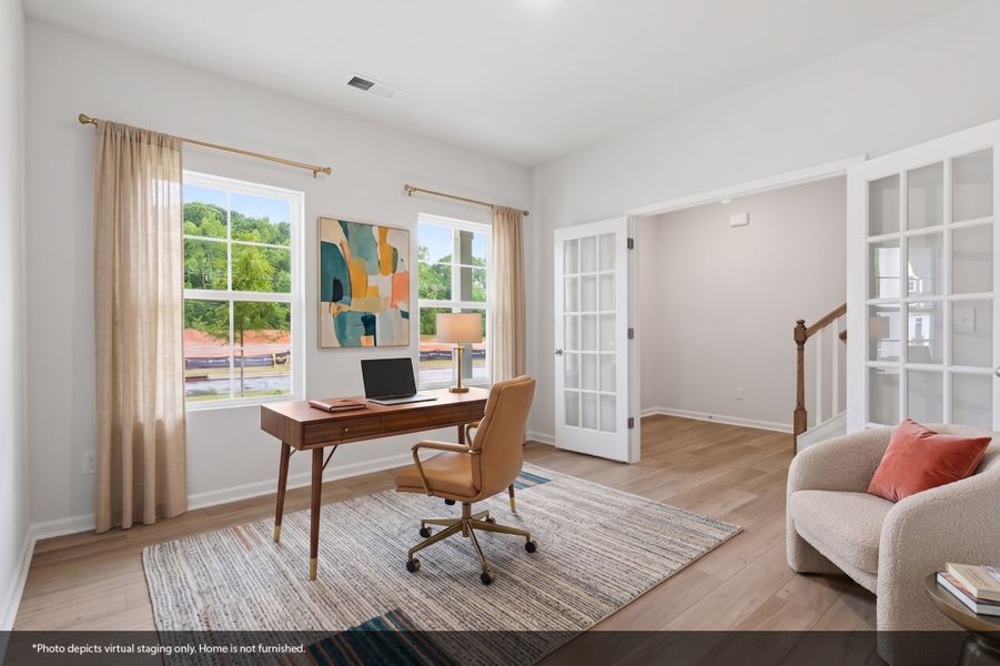 Furnished interior view inside a new home in Piper Creek, Newton (Image 12).