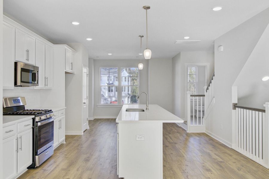 Furnished interior view inside a new home in , Johns Island (Image 5).
