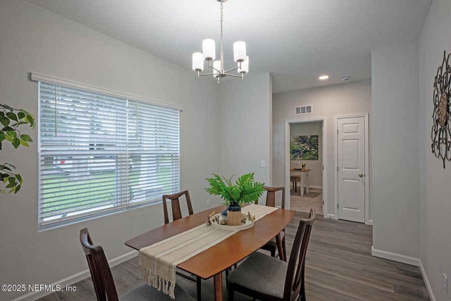 Furnished interior view inside a new home in , Jacksonville (Image 17).