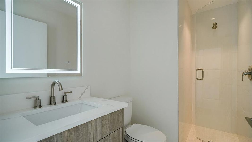 Furnished interior view inside a new home in , Sarasota (Image 13).