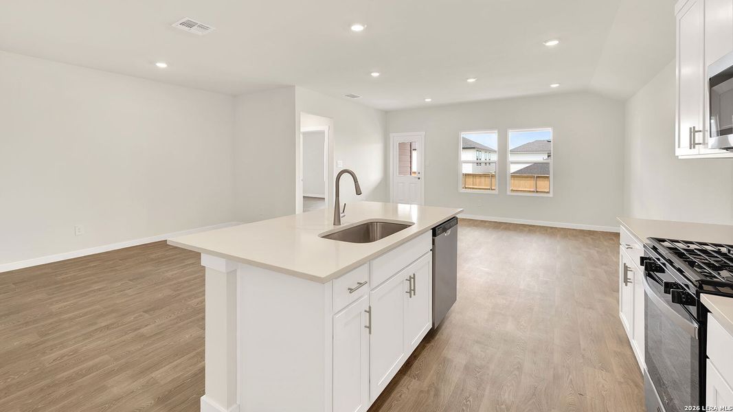 Furnished interior view inside a new home in Mayfair, New Braunfels (Image 5).