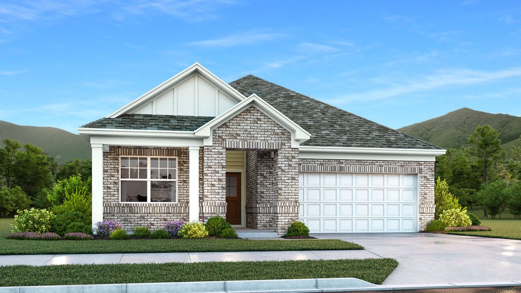 Front exterior of a home in the Spring Valley Estates: Grandview Collection community, located in Lewisburg, TN (Image 12).