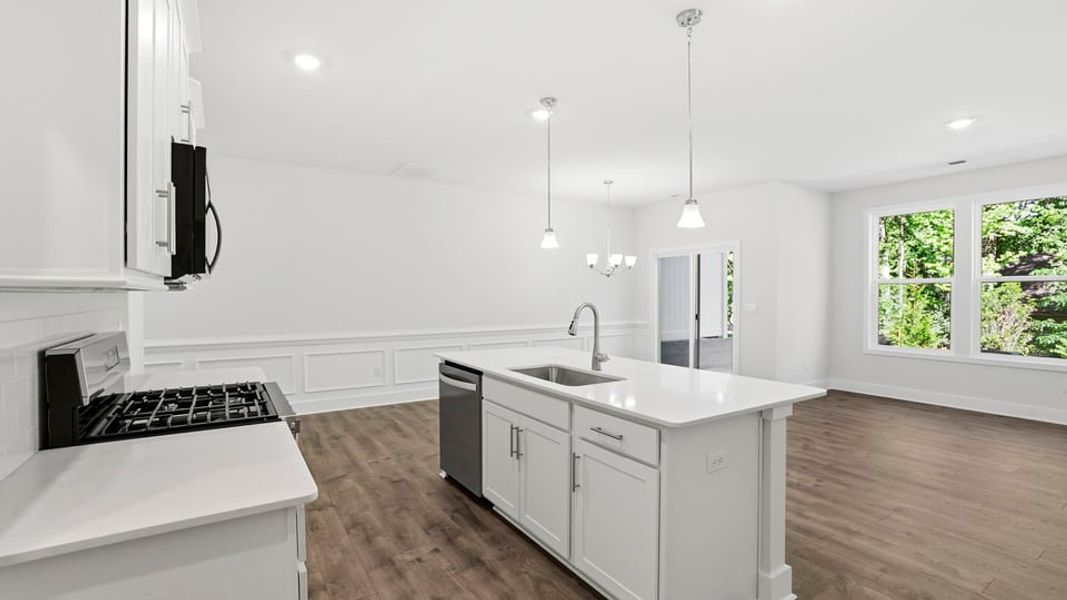 Furnished interior view inside a new home in Hidden Hills, Spartanburg (Image 9). Furnished interior view inside a new home in Hidden Hills, Spartanburg (Image 9).