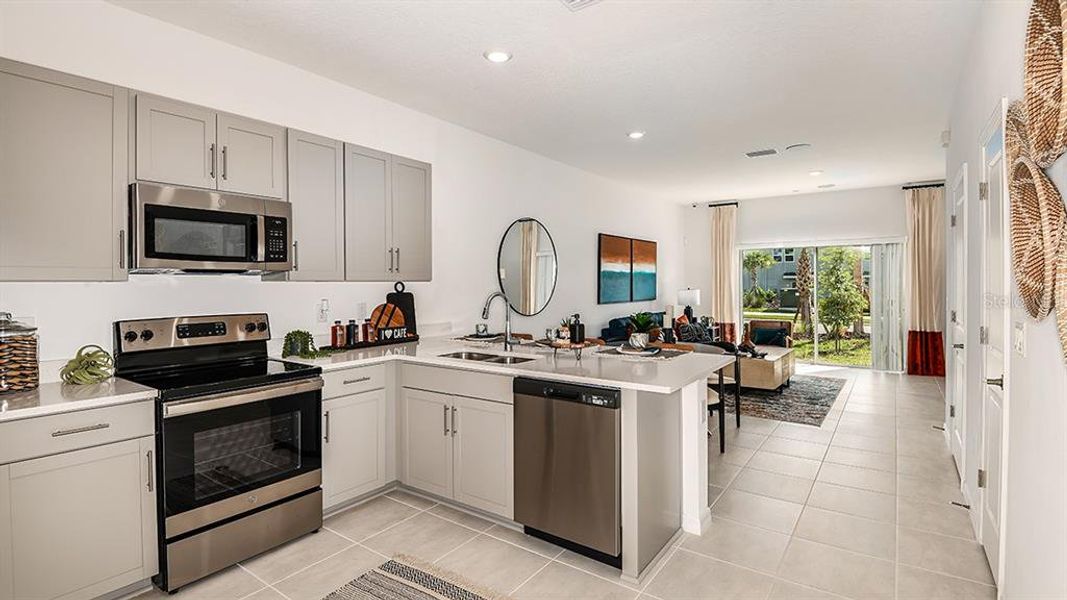 Furnished interior view inside a new home in Skye Ranch Community Group Page, Sarasota (Image 11).
