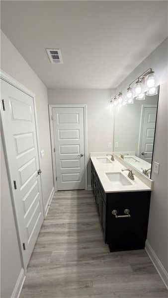 Furnished interior view inside a new home in Habersham Meadows, Demorest (Image 12).