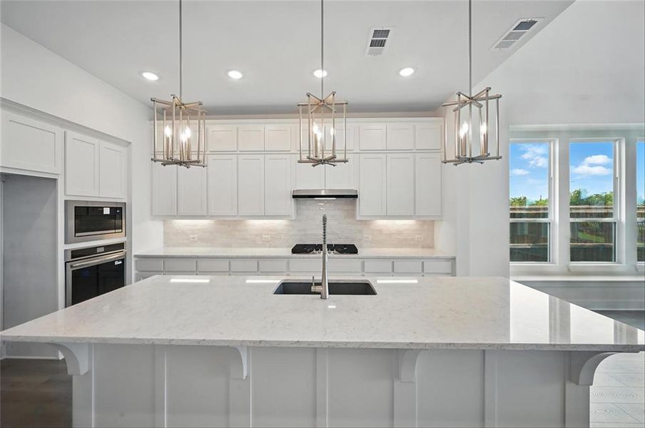 Furnished interior view inside a new home in Wellington: Artisan Series - 50ft lots, Haslet (Image 6). Furnished interior view inside a new home in Wellington: Artisan Series - 50ft lots, Haslet (Image 6).