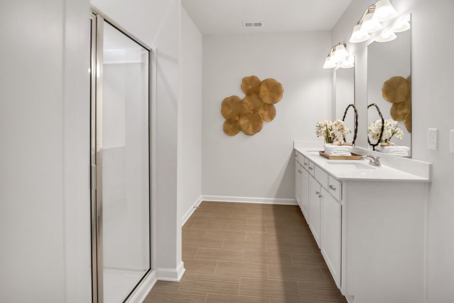 Furnished interior view inside a new home in Jackson Hills, Clarksville (Image 18).