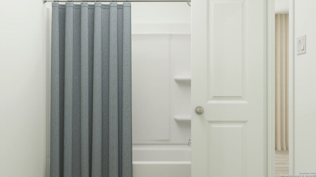 Close-up of interior finishes inside a home in Hidden Oasis, San Antonio (Image 17).