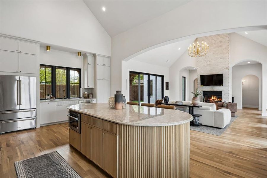 Furnished interior view inside a new home in , Dallas (Image 14).