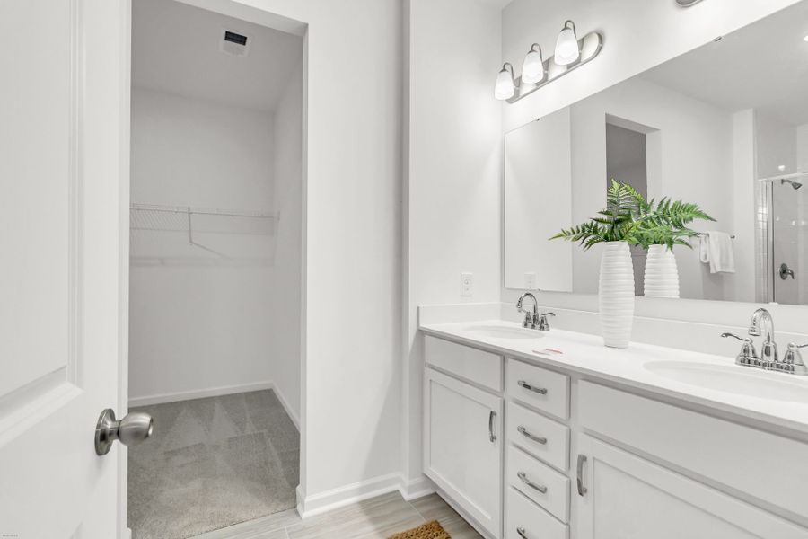 Furnished interior view inside a new home in Homecoming, Ravenel (Image 24).