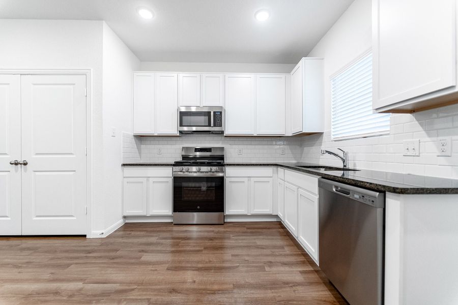 Furnished interior view inside a new home in Windrose Green, Angleton (Image 7).