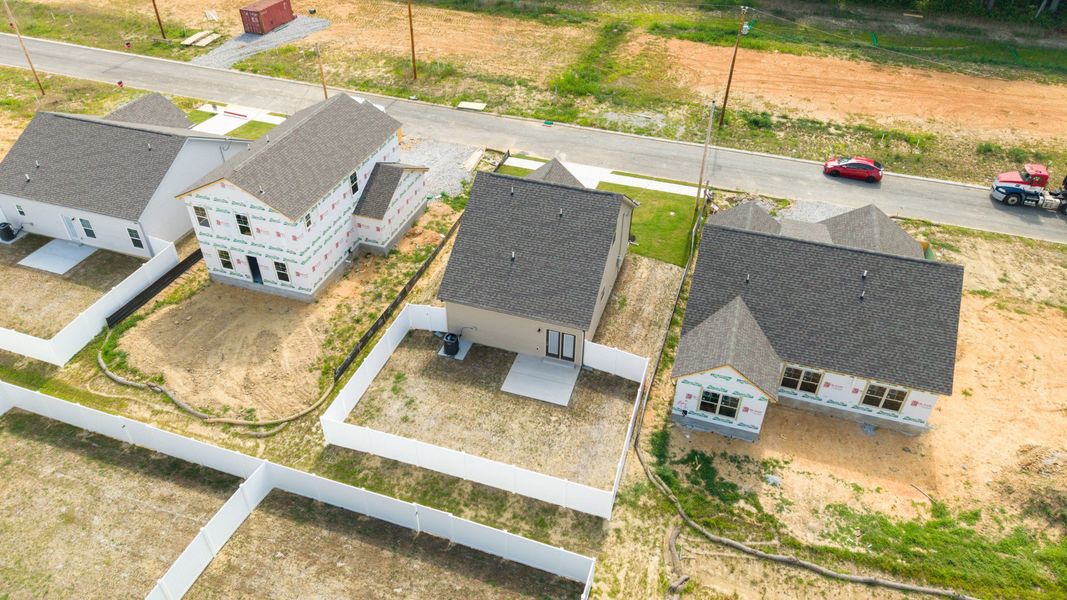 Aerial view of the Stonehenge community in Manchester, TN, showing layout and nearby surroundings (Image 9).