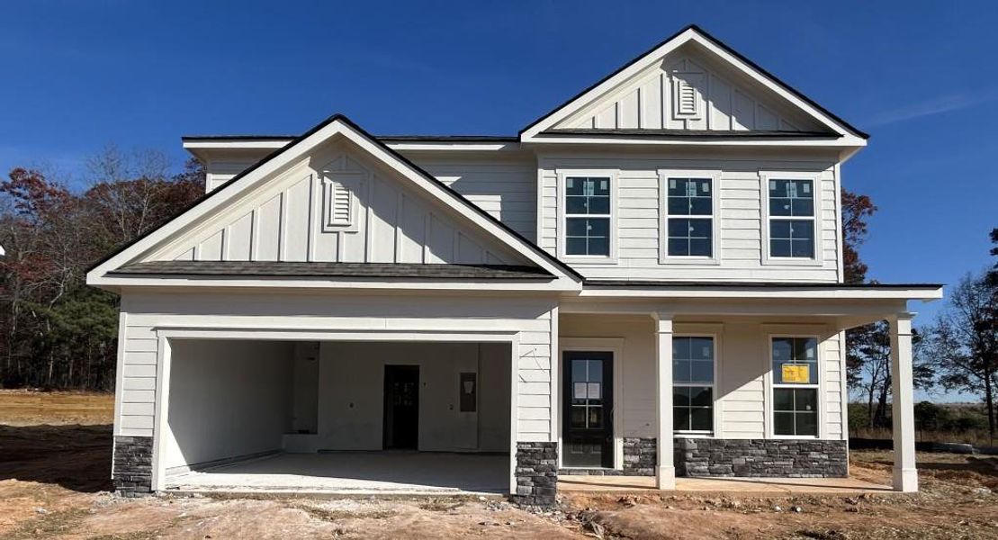 In-progress construction of a new home in Sutton's Landing, Statham, GA (Image 22).