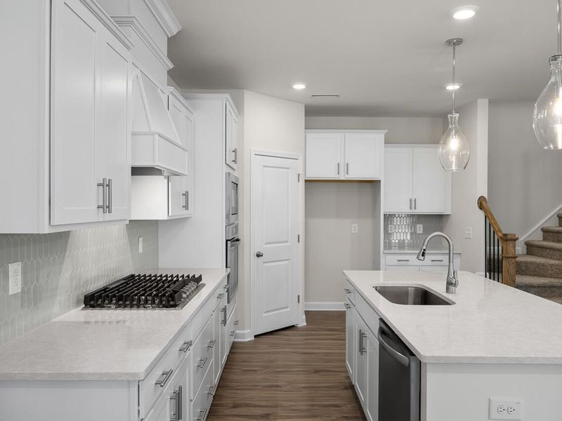 Furnished interior view inside a new home in Retreat at North Main, Lillington (Image 4).