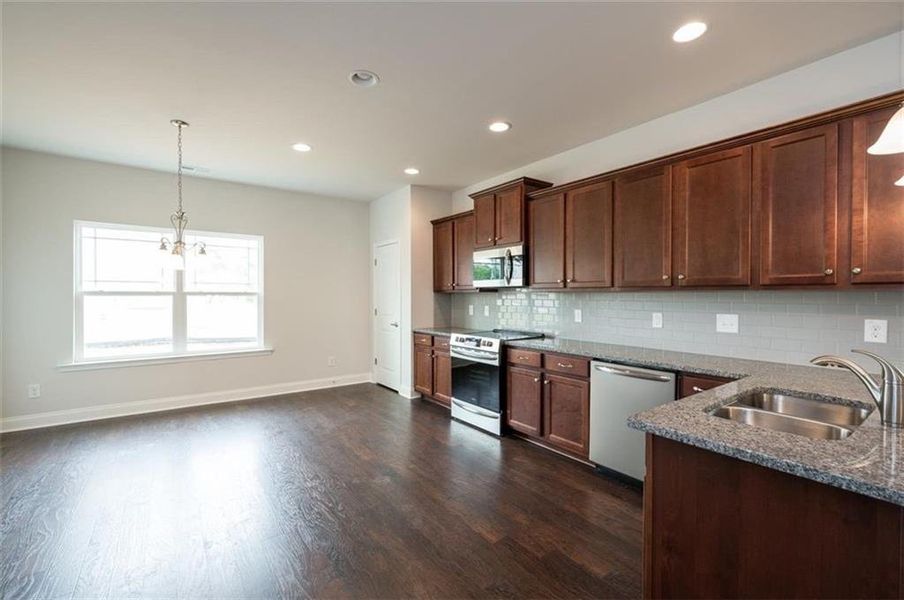 Furnished interior view inside a new home in Park Place, Bowdon (Image 3).