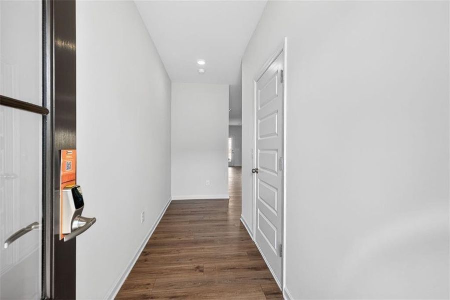 Spacious, unfurnished interior of a new home in Townes At The Stiles, Cartersville (Image 23).