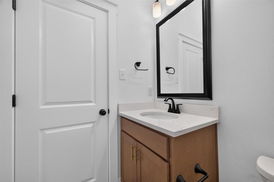 Furnished interior view inside a new home in Two Step Farm, Montgomery (Image 9).