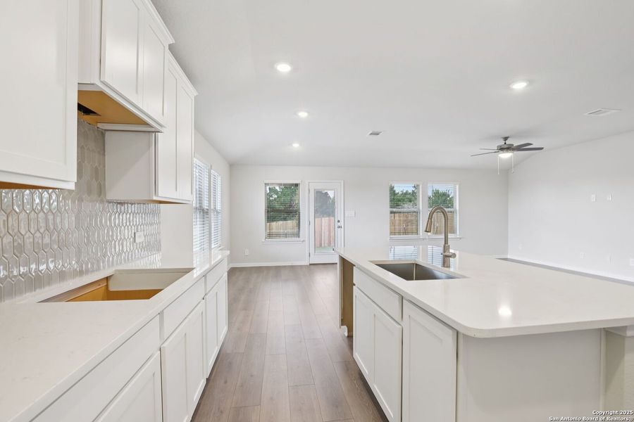 Furnished interior view inside a new home in Legendary Trails - Classic Series, Cibolo (Image 12).