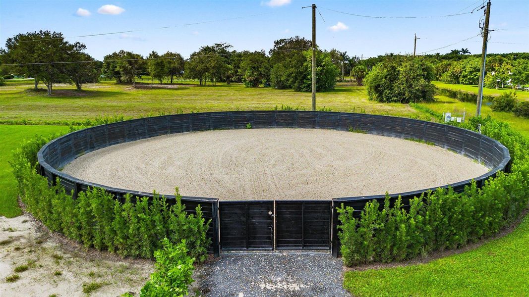 Exterior details and patio area of a home in , Wellington (Image 23). Exterior details and patio area of a home in , Wellington (Image 23).