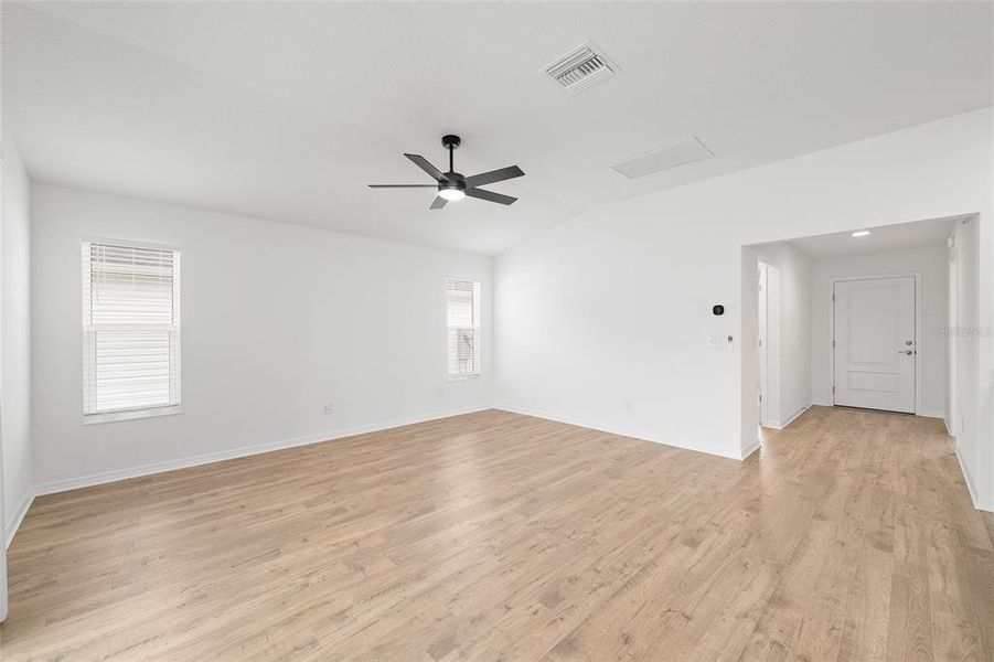 Spacious, unfurnished interior of a new home in , The Villages (Image 12). Spacious, unfurnished interior of a new home in , The Villages (Image 12).