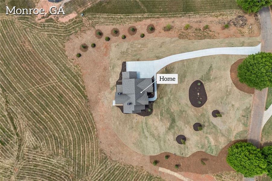 Site preparation for new homesites in , Monroe (Image 84).