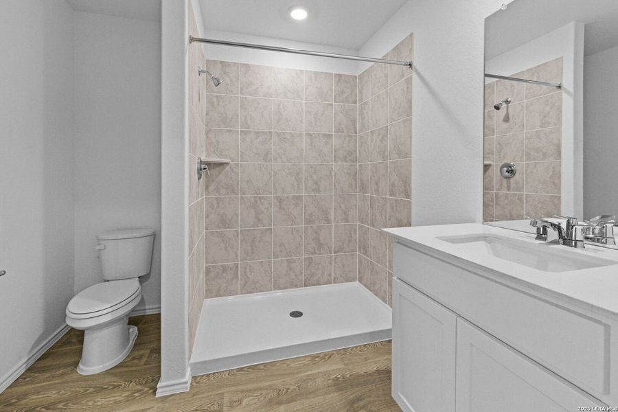 Furnished interior view inside a new home in Hickory Ridge, Elmendorf (Image 10).