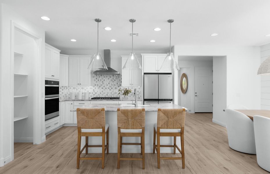 Representative furnished interior of a home built from the Audrey by Del Webb in Sun City Anthem at Merrill Ranch, Florence (Image 12).