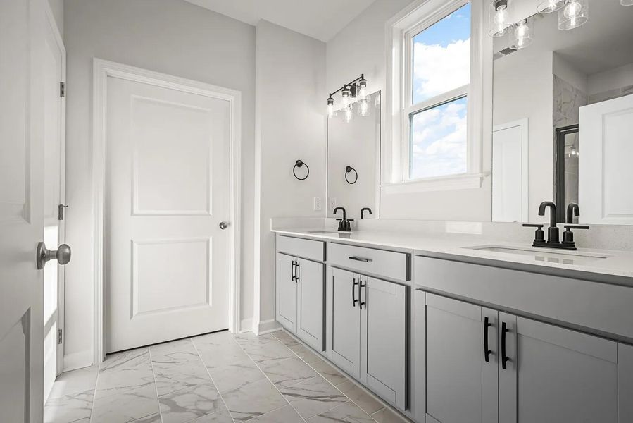 The Ashland C Primary Suite Bathroom