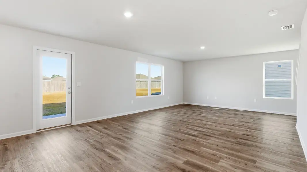 Representative unfurnished interior of a home built from the Ryleigh by D.R. Horton in Magnolia Lane, Santa Rosa Beach (Image 14). Representative unfurnished interior of a home built from the Ryleigh by D.R. Horton in Magnolia Lane, Santa Rosa Beach (Image 14).