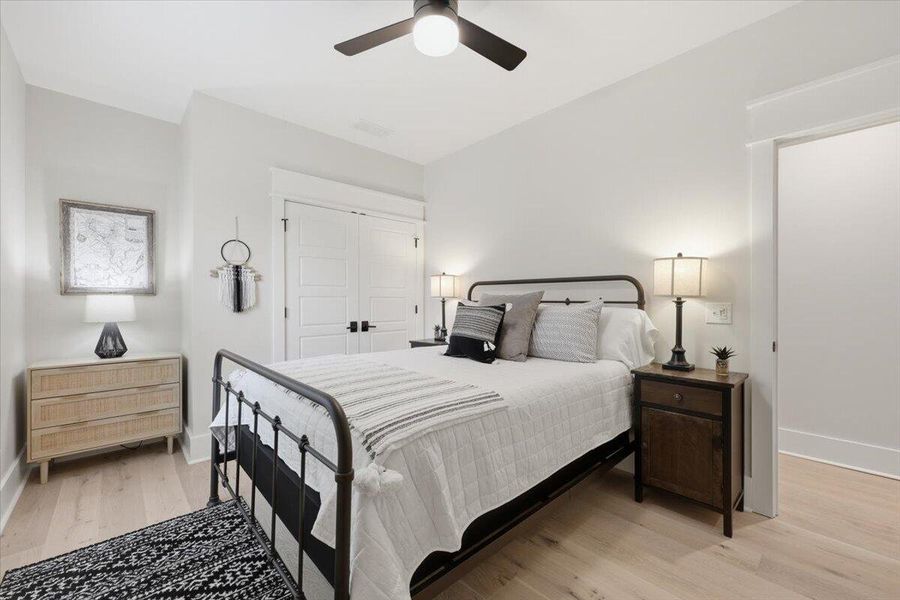 Furnished interior view inside a new home in , Charleston (Image 31).