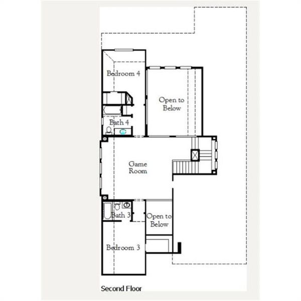 Marlin Second Floor Plan