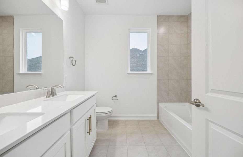 Furnished interior view inside a new home in Wellington, Fort Worth (Image 6).