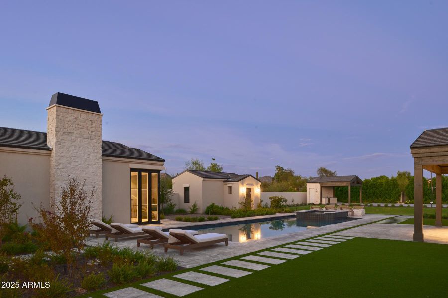 Homestead at Twilight