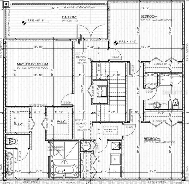 2D floor plan layout of this home in , Tampa, FL (Image 5).