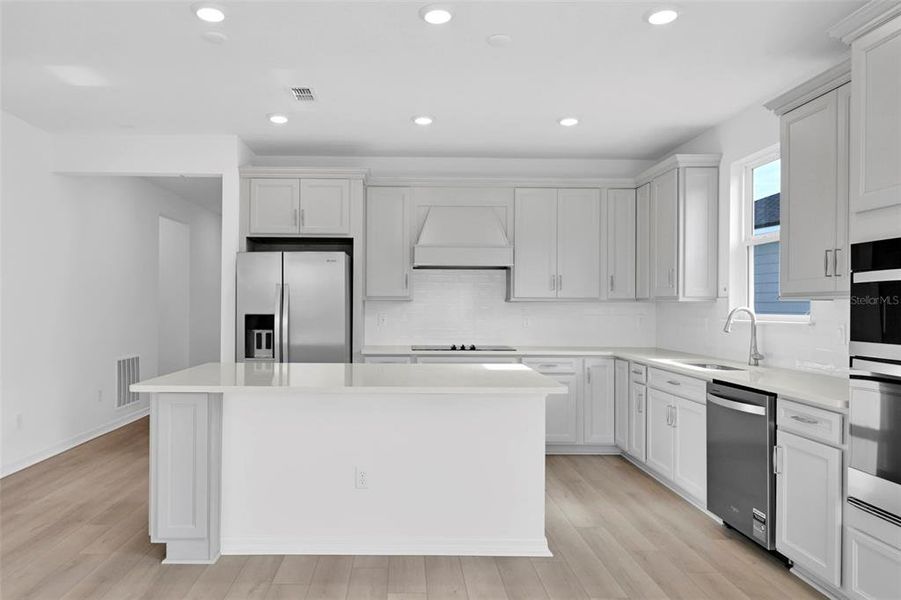 Furnished interior view inside a new home in Seminole Palms, Palm Coast (Image 11).