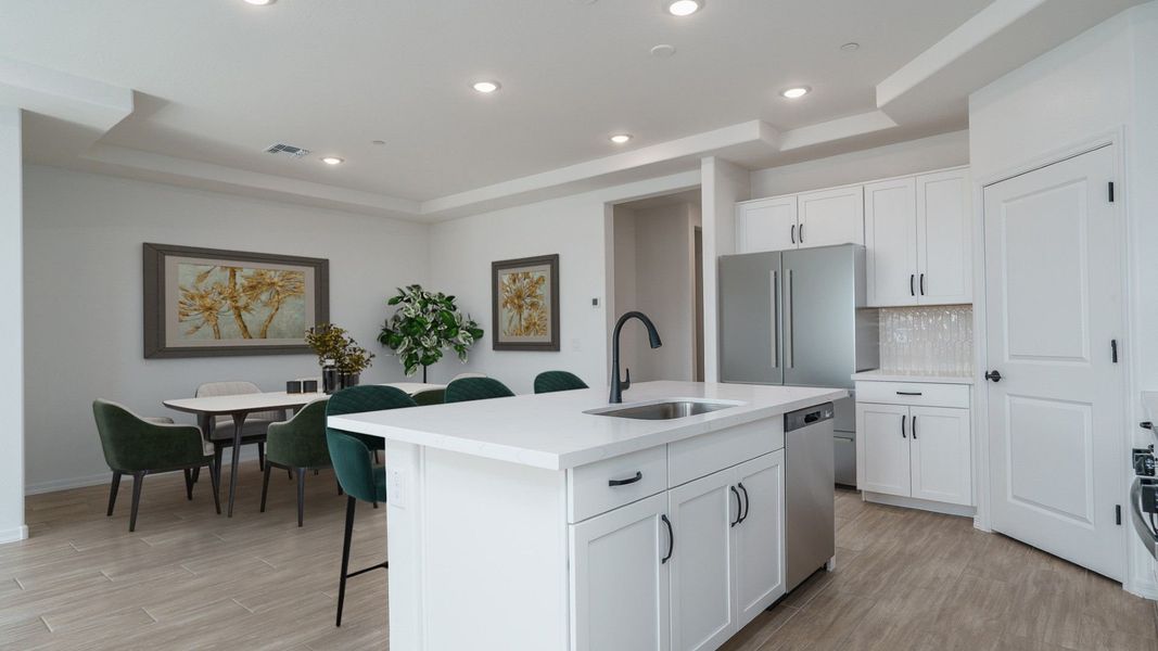 Furnished interior view inside a new home in The Ridge at Sienna Hills, Buckeye (Image 6).