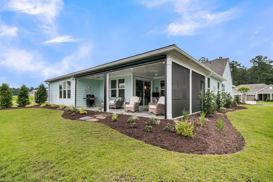 Exterior details and patio area of a home in , Summerville (Image 31).