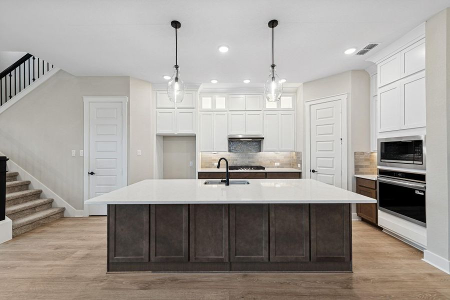 Furnished interior view inside a new home in , Katy (Image 5).