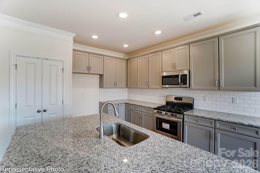 Furnished interior view inside a new home in Ashton Park, Monroe (Image 4).
