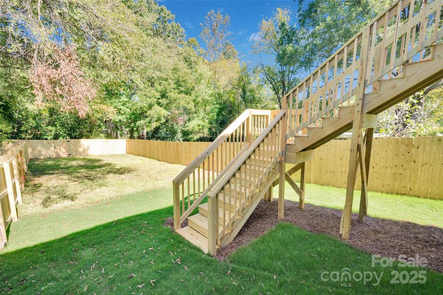Exterior details and patio area of a home in , Charlotte (Image 3). Exterior details and patio area of a home in , Charlotte (Image 3).