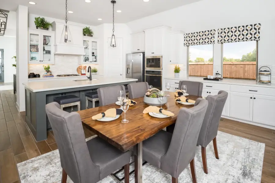 Furnished interior view inside a new home in Kresston, Montgomery (Image 11).