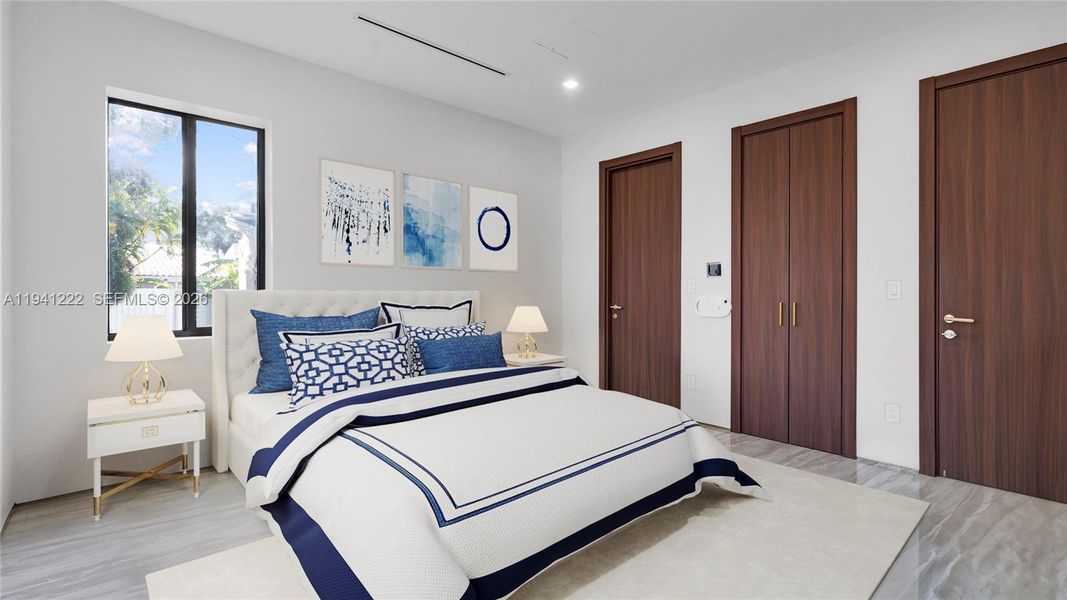 Furnished interior view inside a new home in , Miami (Image 24). Furnished interior view inside a new home in , Miami (Image 24).