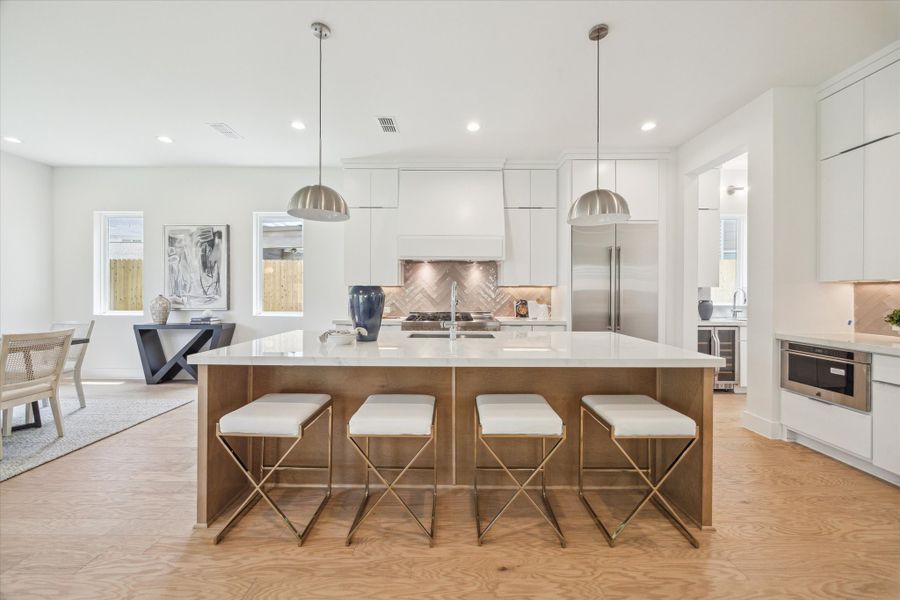 Furnished interior view inside a new home in , Houston (Image 6). Furnished interior view inside a new home in , Houston (Image 6).