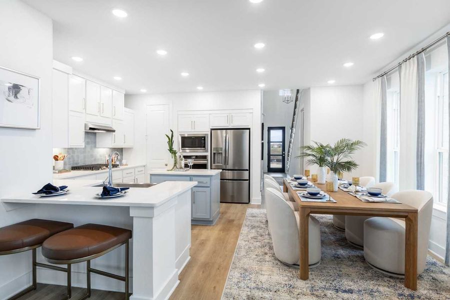 Representative Kitchen/Dining Room - some options shown Representative Kitchen/Dining Room - some options shown