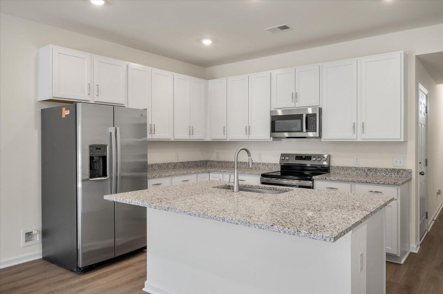 Furnished interior view inside a new home in The Landings at Montague, Goose Creek (Image 8).