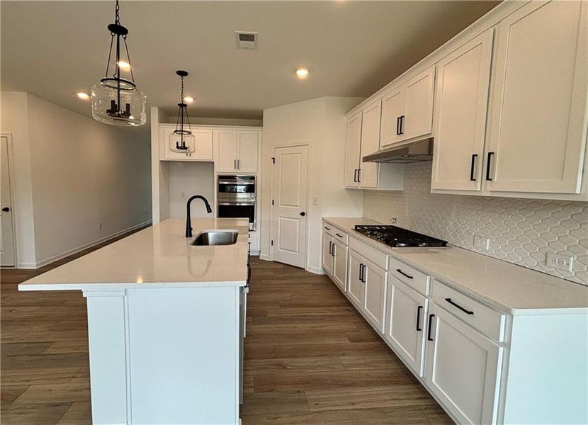 Furnished interior view inside a new home in Arbors at Richland Creek, Buford (Image 8).