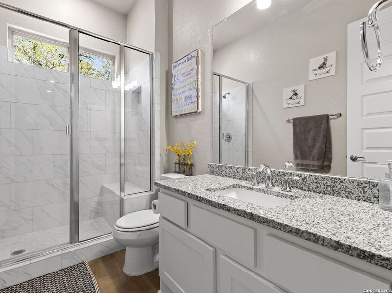 Furnished interior view inside a new home in Potranco Acres, Castroville (Image 7).